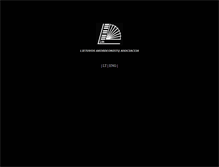 Tablet Screenshot of laas.lt